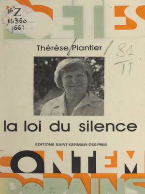 cover image of La loi du silence
